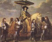 LE BRUN, Charles Chancellor Seguier at the Entry of Louis XIV into Paris in 1660 (mk08) china oil painting artist